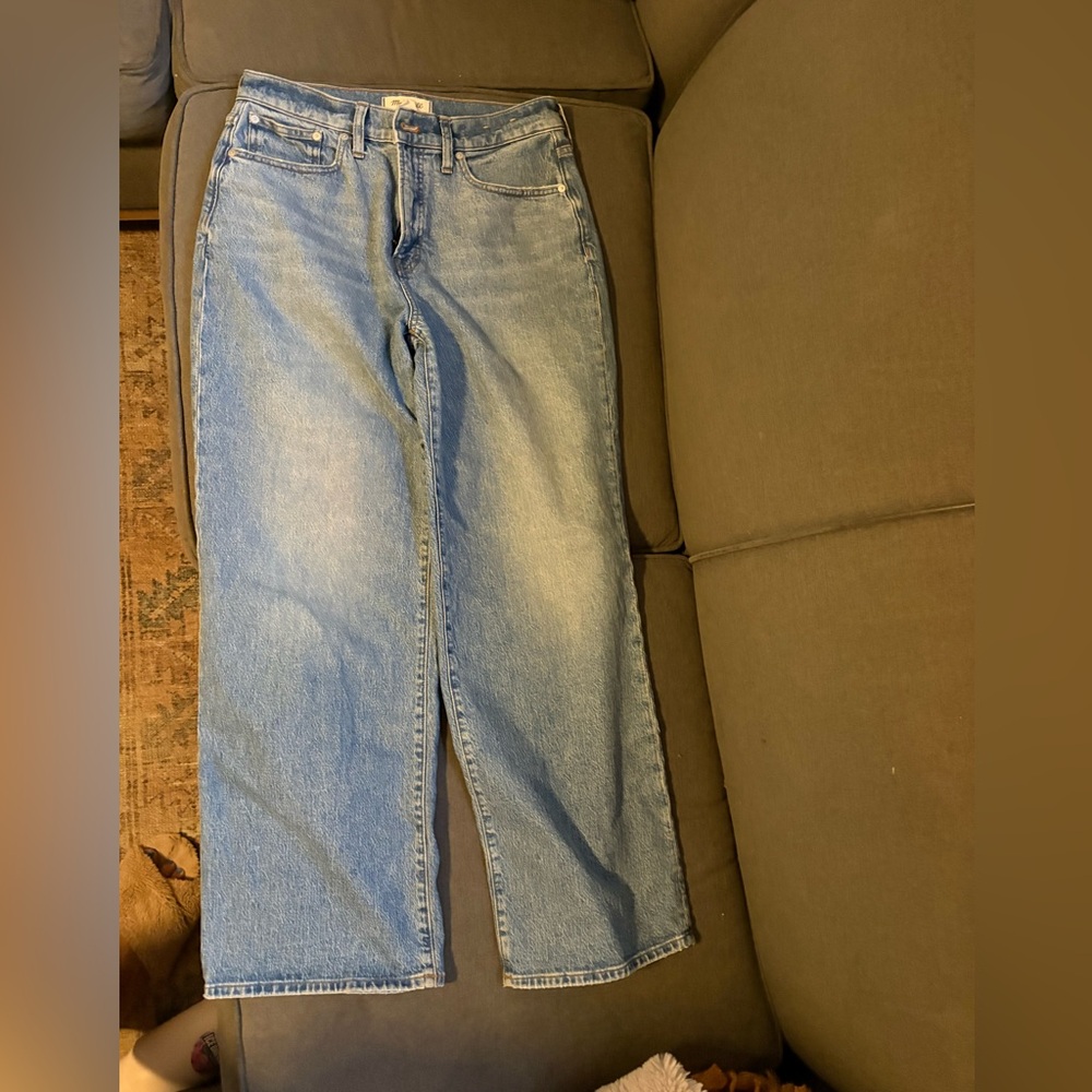 Madewell Perfect Vintage Wide-Leg Jeans - Classic Blue